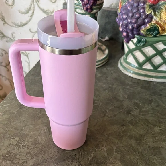 Stanley Pink Insulated Travel Mug - Picture 3 of 5